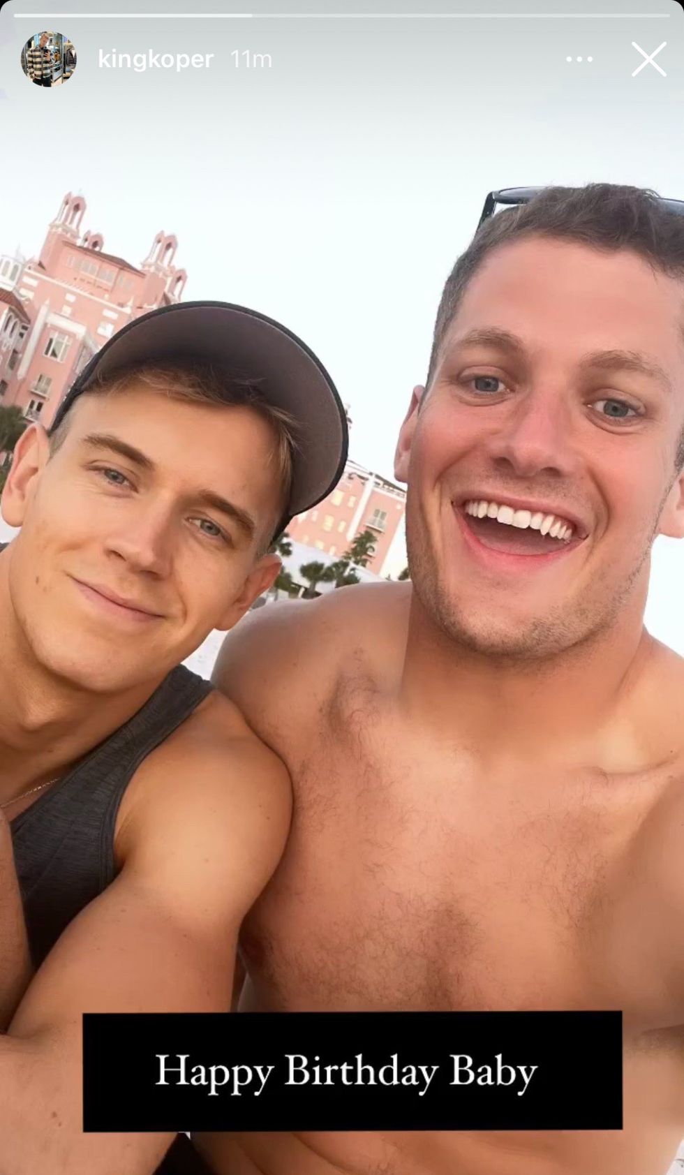 Carl Nassib and Soren Dahl