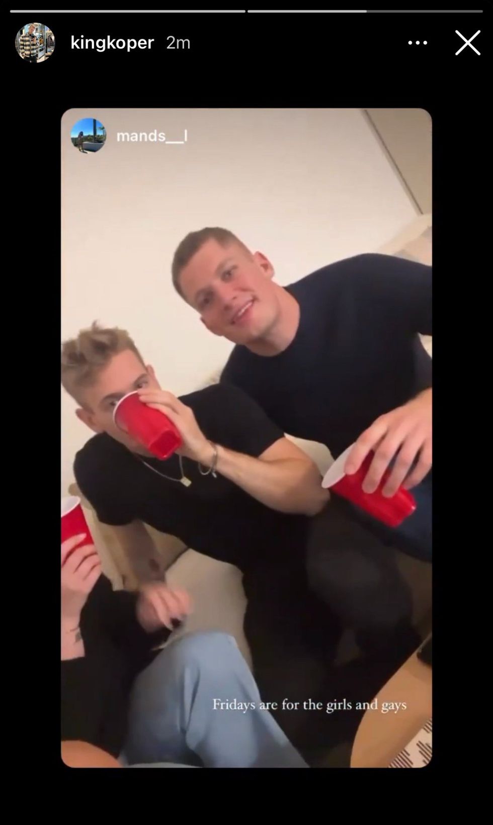 Carl Nassib and Soren Dahl