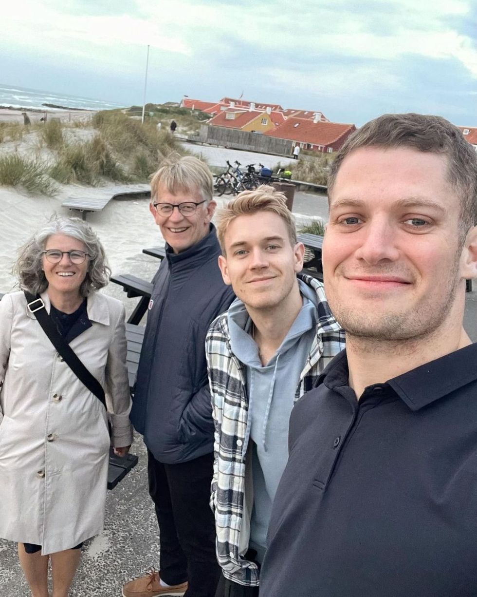 Carl Nassib and Soren Dahl