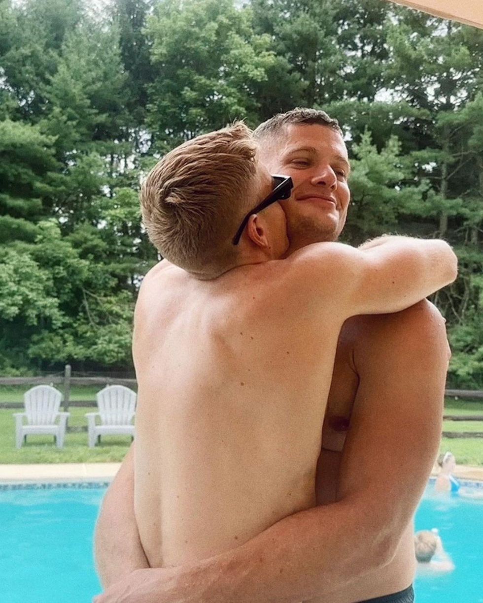 Carl Nassib and Soren Dahl