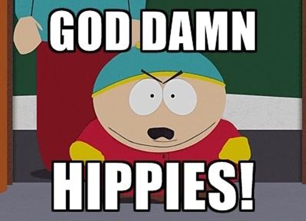 cartman hippies