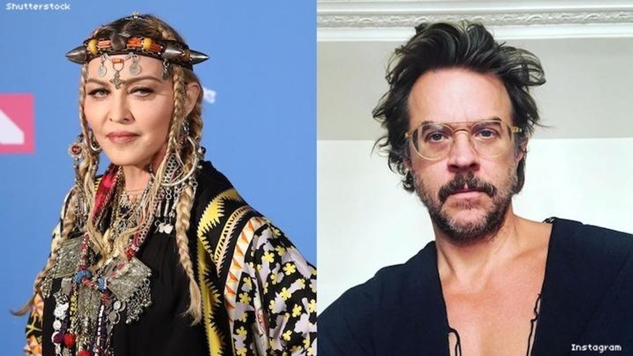 Casey Spooner and Madonna