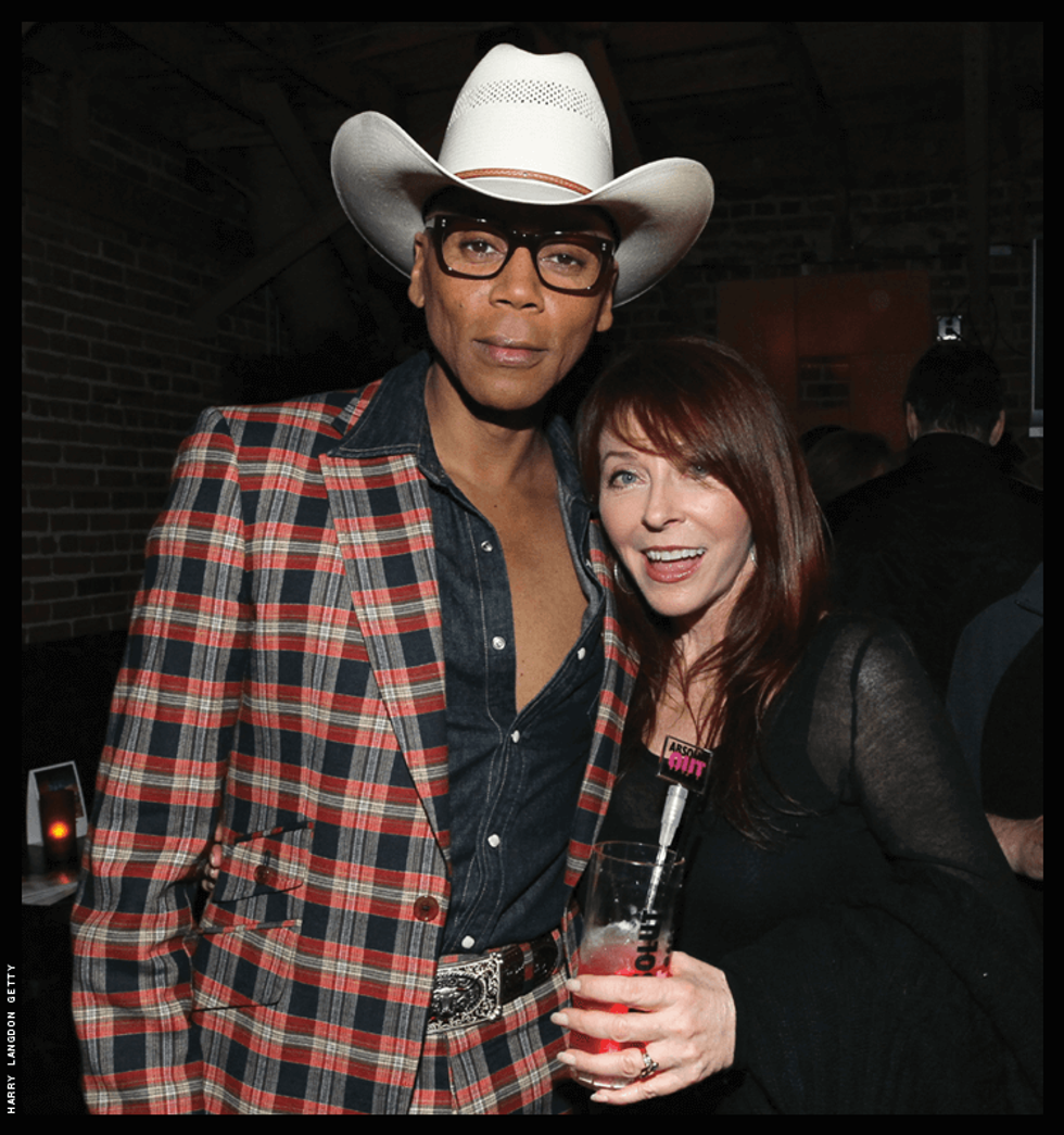 Cassandra Peterson, RuPaul, Drag Race Season 3 Premiere Party