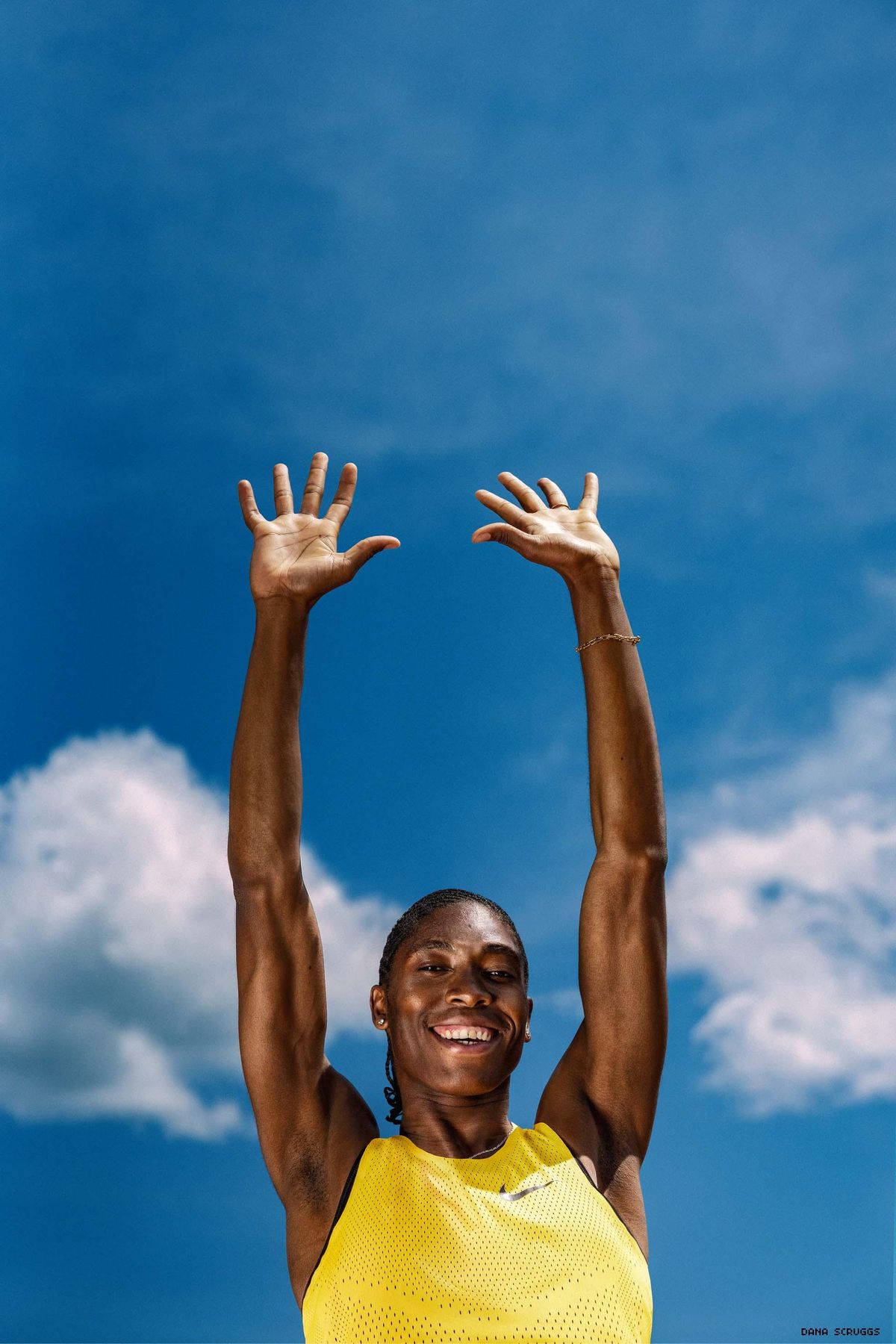 Caster Semenya photographed by Dana Scruggs.