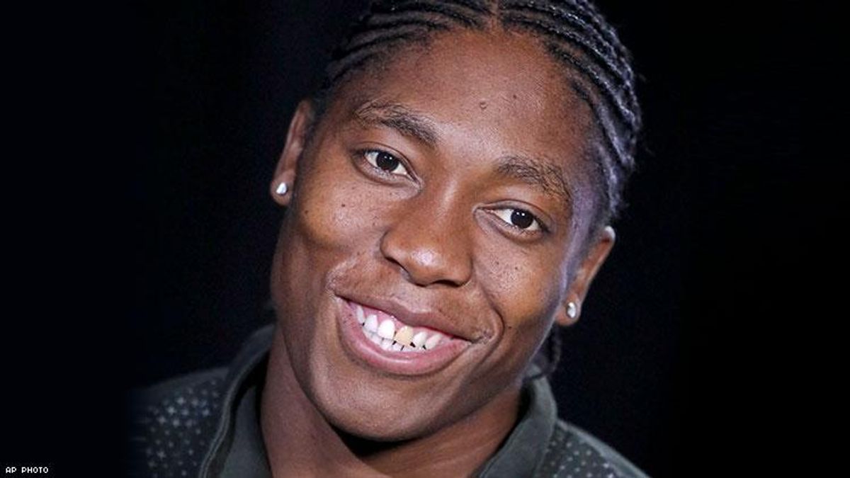 Caster Semenya says she doesn't pose a threat to women's sports, regardless of testosterone level.