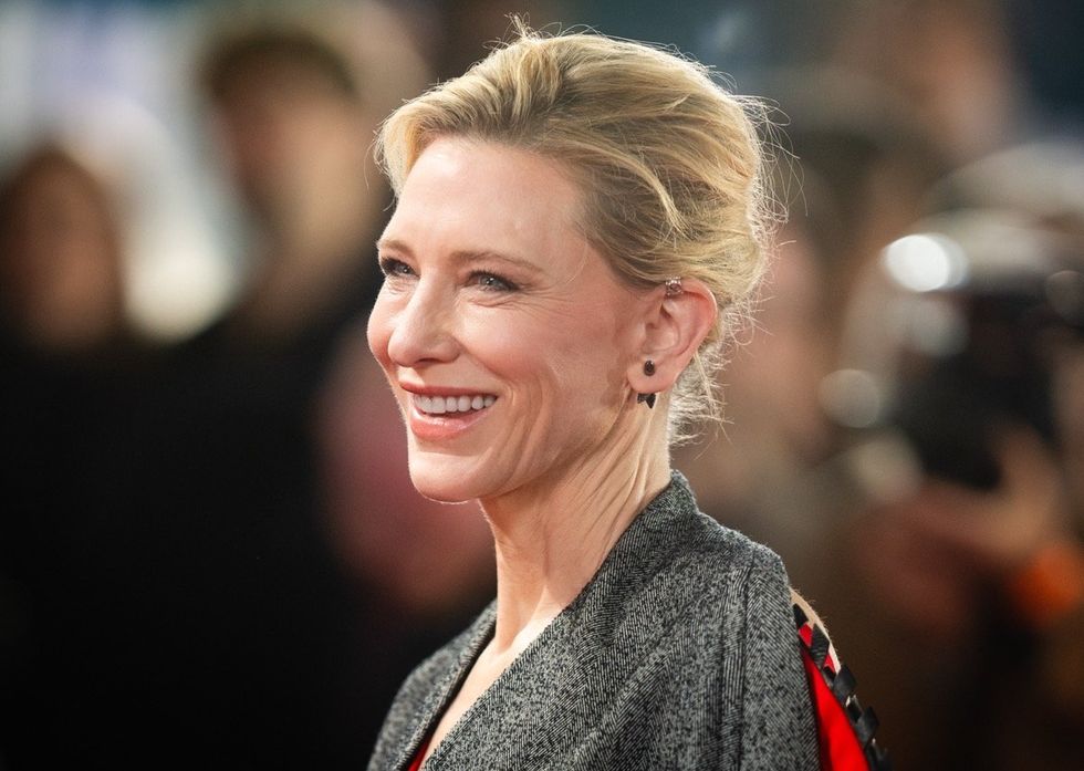 Cate Blanchett at an event to promote Black Bag.\u200b