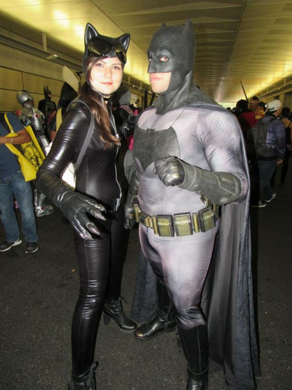 Catwoman and Batman