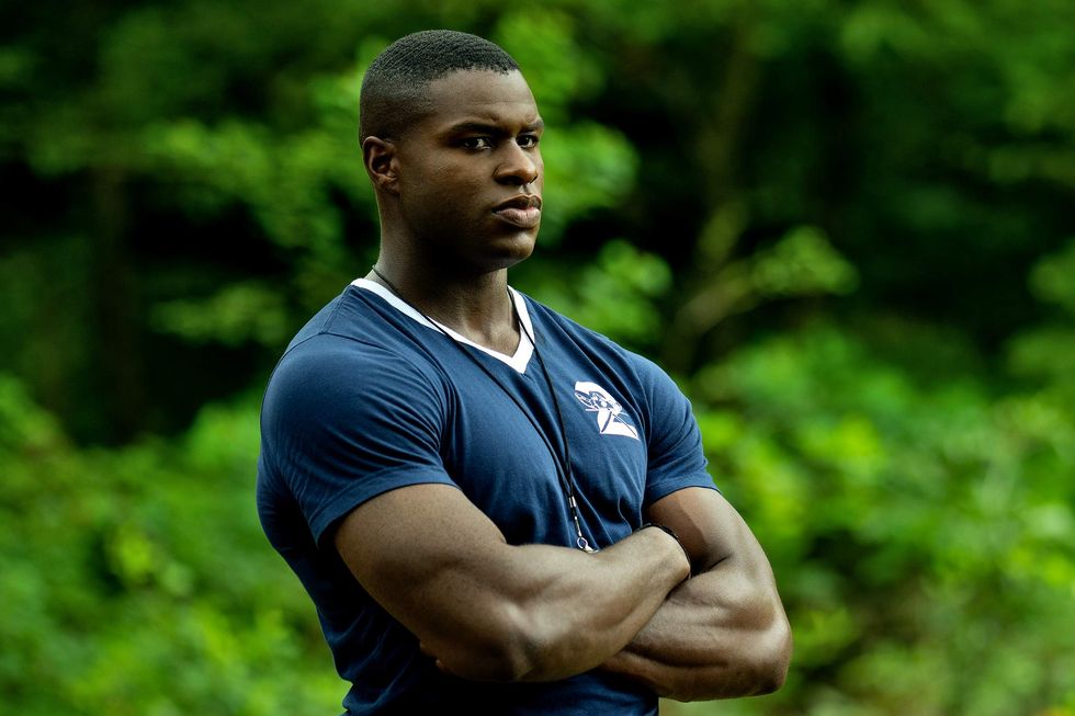 Cedrick Cooper plays Staff Sgt. McKinnon on Boots