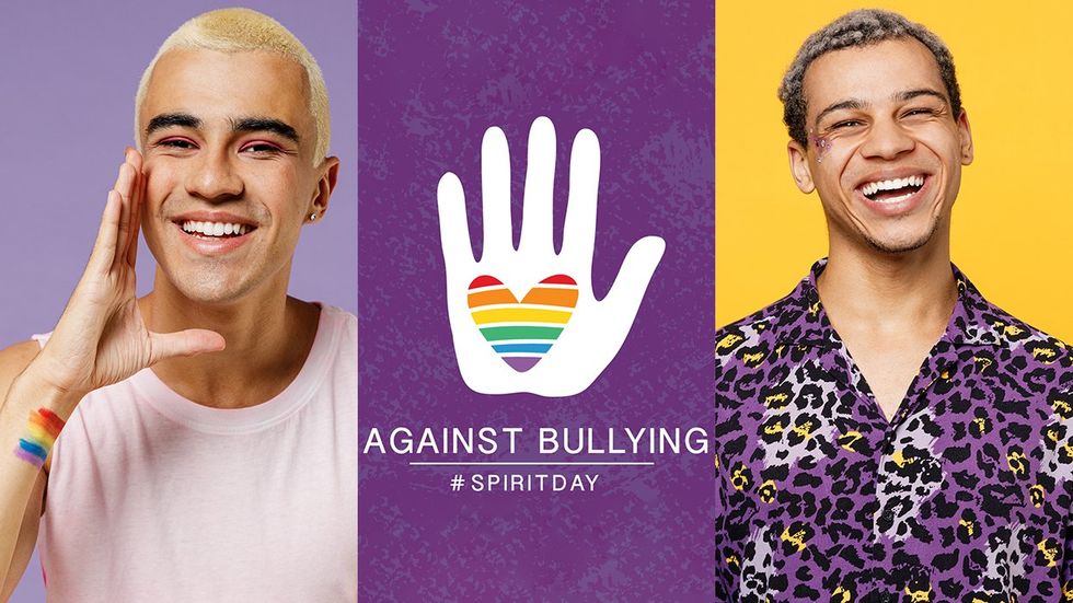 Celebrate LGBTQ Spirit Day Against Bullying Queers Wear Purple