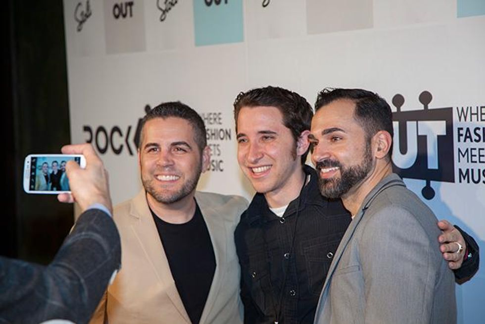 Celebrities at Rock Out LAFW.