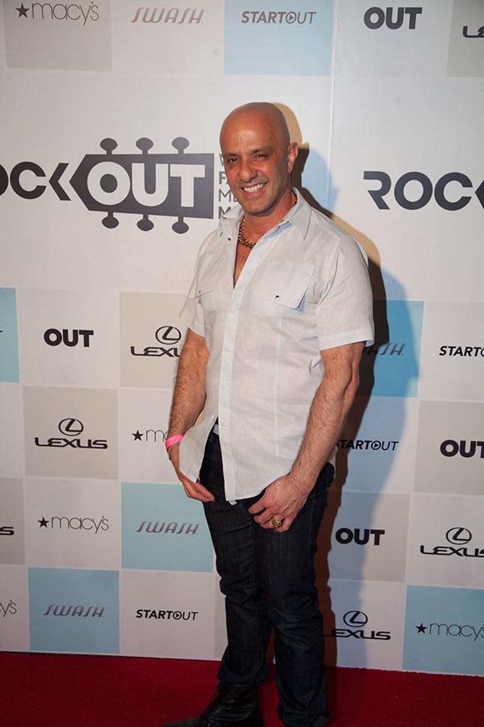 Celebrities at Rock Out LAFW>
