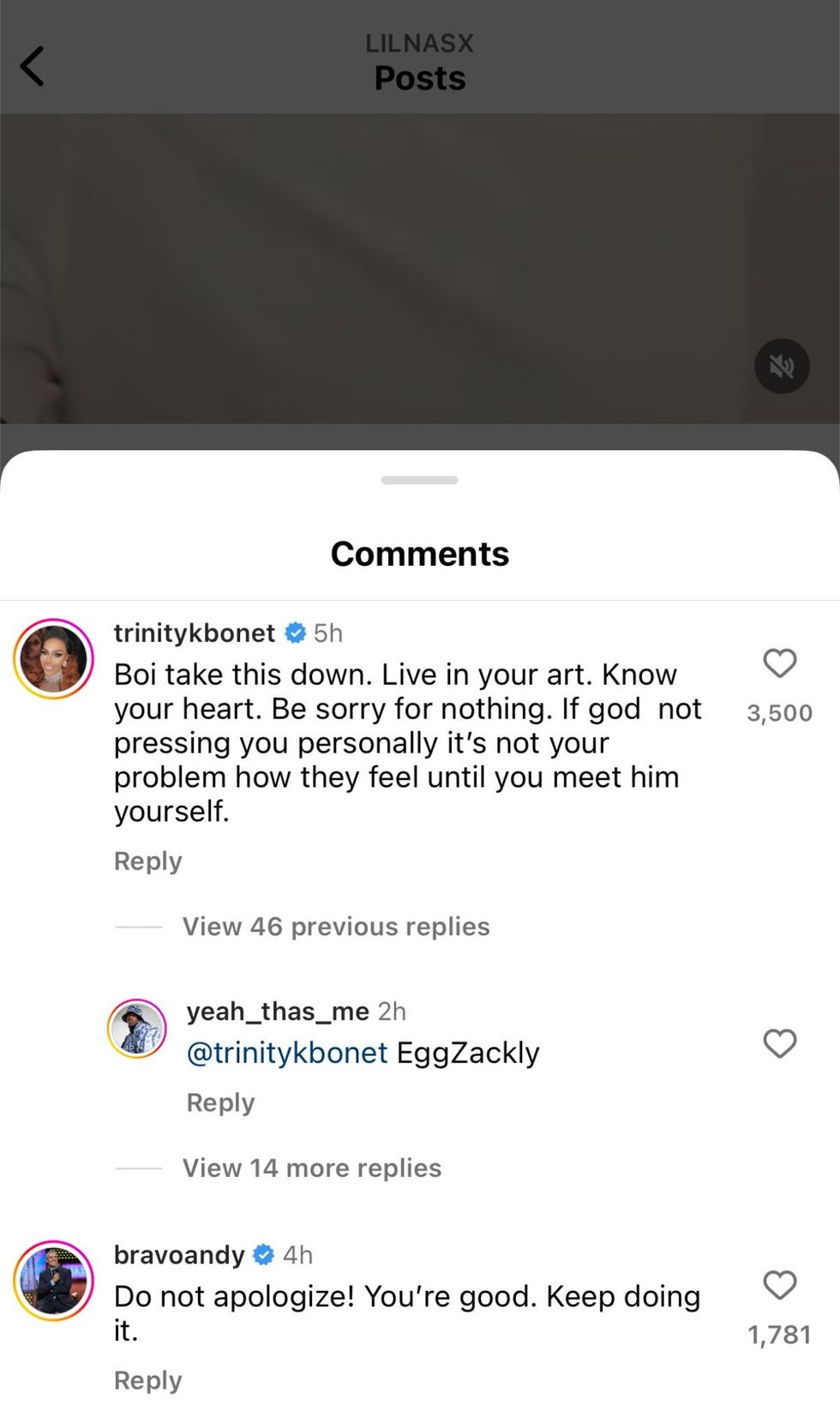 Celebrities react to Lil Nas X\u2019s apology video