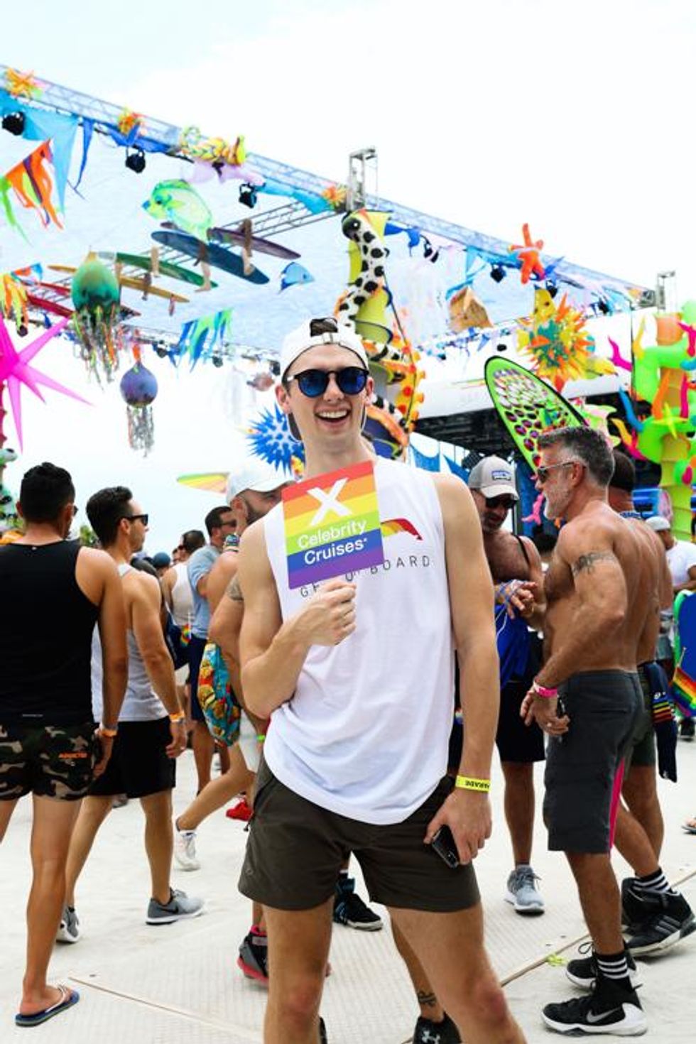 Celebrity Cruises Heats Up Miami Beach Gay Pride