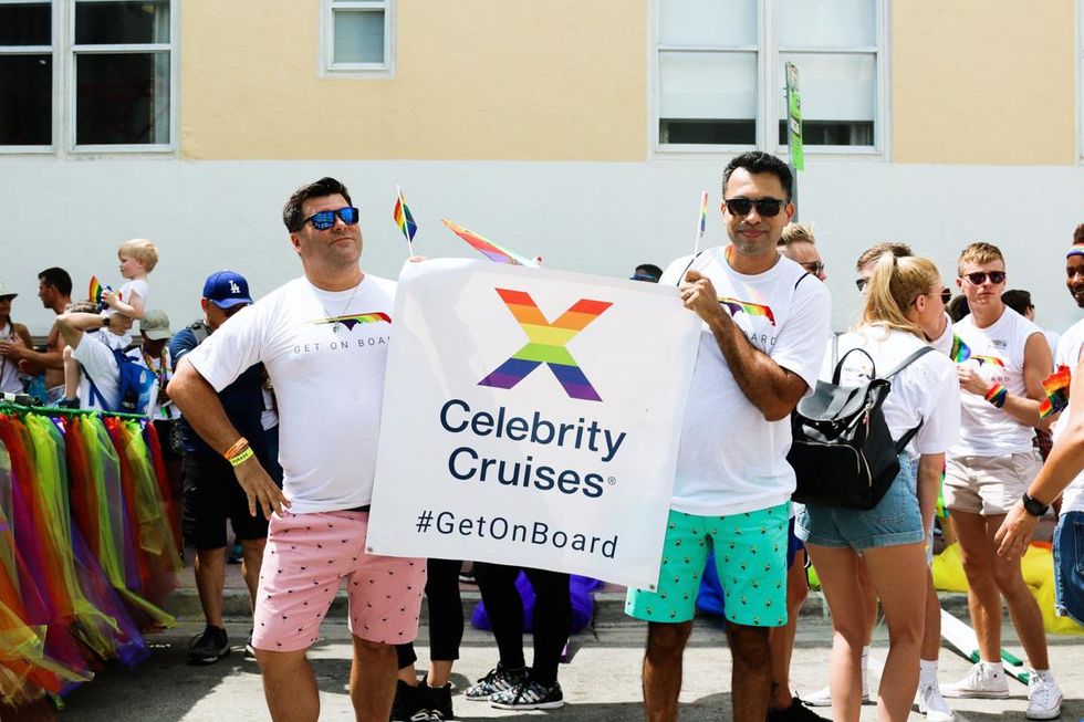 Celebrity Cruises Heats Up Miami Beach Gay Pride