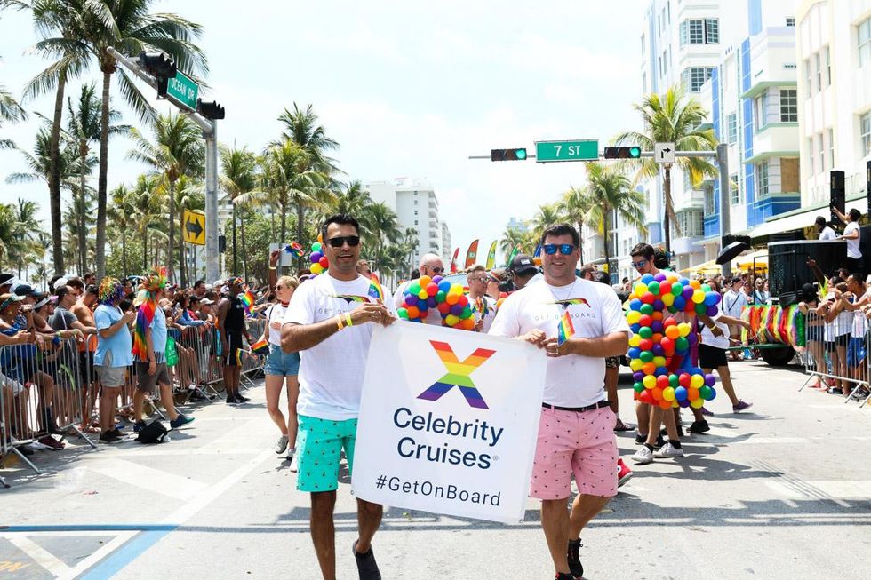 Celebrity Cruises Heats Up Miami Beach Gay Pride
