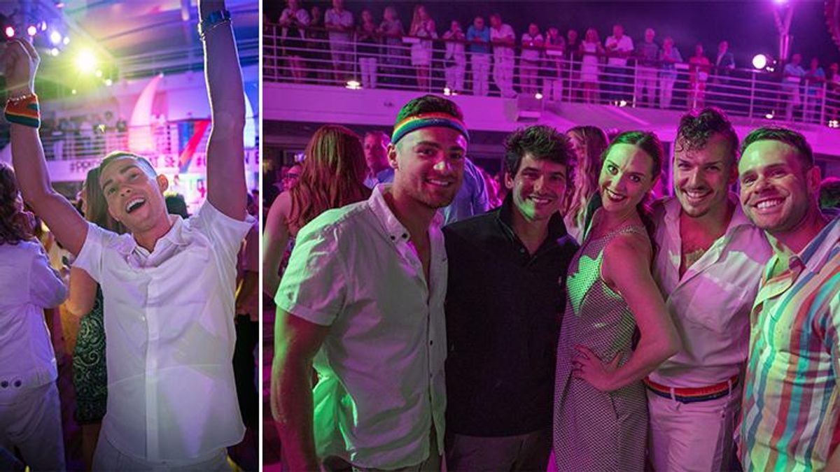 Celebrity Cruises Largest Pride Party at Sea Adam Rippon LGBTQ Cruise