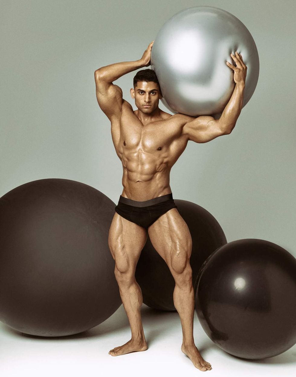 Celebrity photographer Mike Ruiz Rescue Me 2026 calendar benefitting Louies Legacy Animal Rescue featuring Bryan Blacio