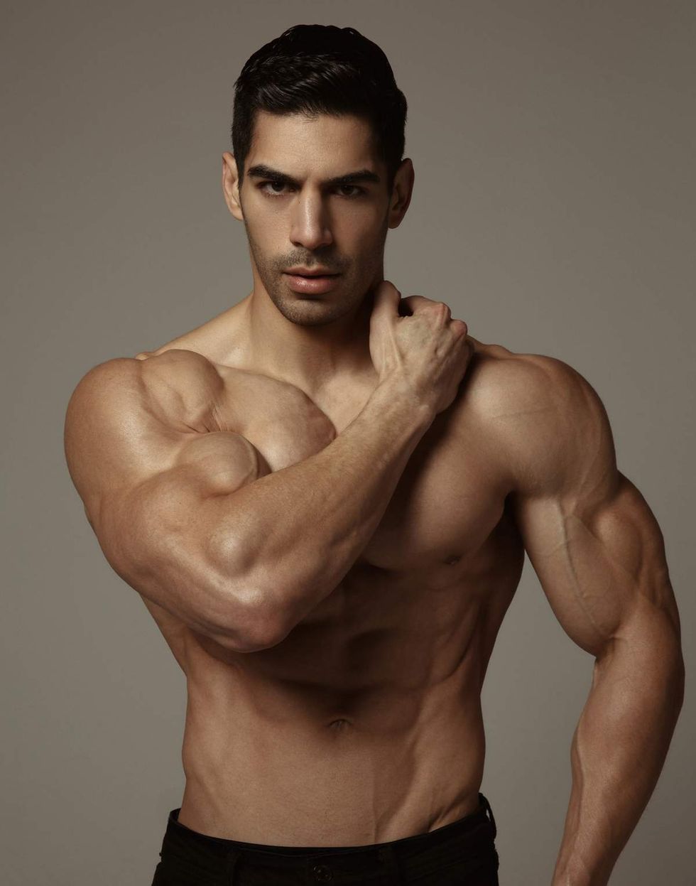 Celebrity photographer Mike Ruiz Rescue Me 2026 calendar benefitting Louies Legacy Animal Rescue featuring Matt Carmona