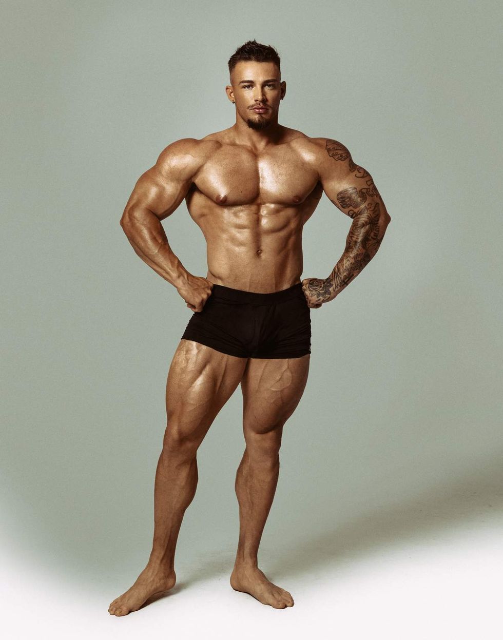 Celebrity photographer Mike Ruiz Rescue Me 2026 calendar benefitting Louies Legacy Animal Rescue featuring Timothy Cox