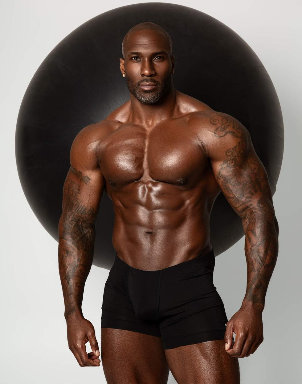 Celebrity photographer Mike Ruiz Rescue Me 2026 calendar benefitting Louies Legacy Animal Rescue featuring William Gregory