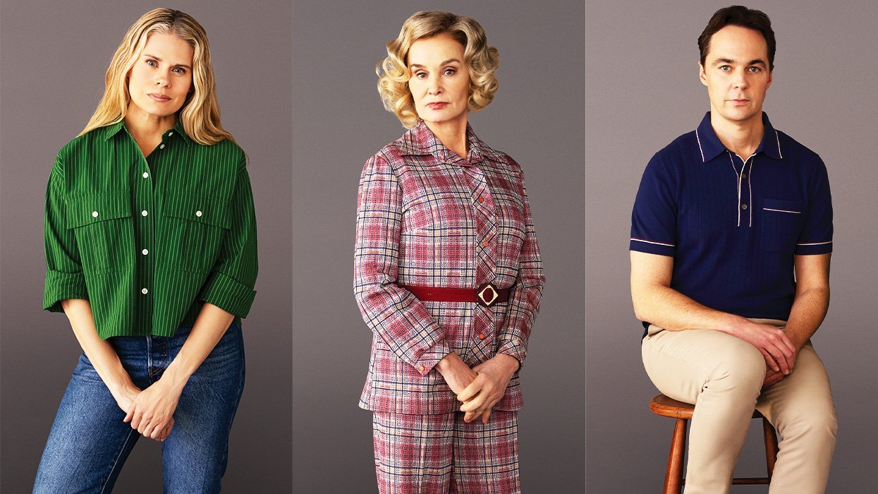 Jessica Lange, Jim Parsons talk 'Mother Play's queer family dynamics