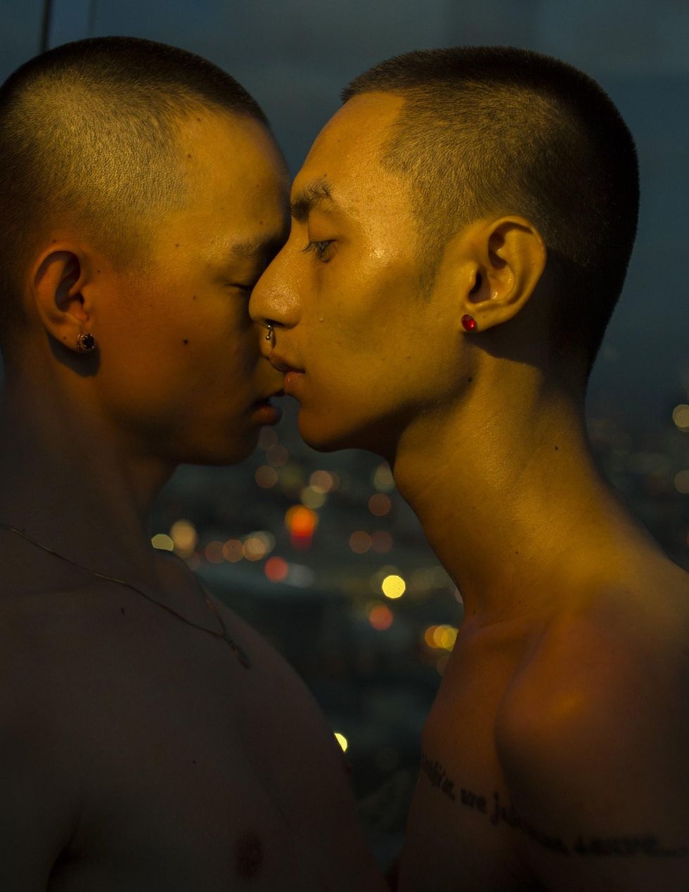 Cenon and Mav by Regine David.