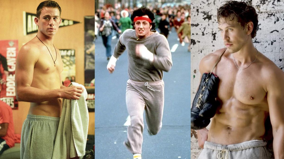 Channing Tatum in She's the Man Sylvester Stalline in Rocky and Austin Butler