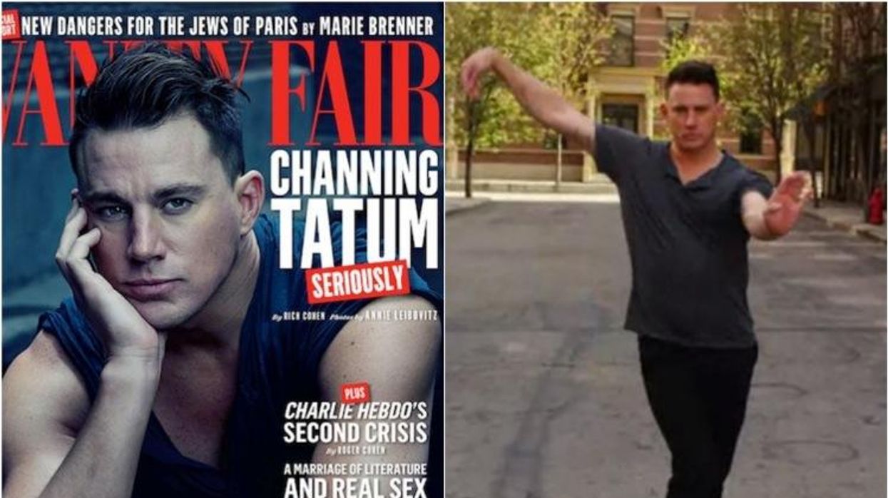 channing tatum vanity fair voguing