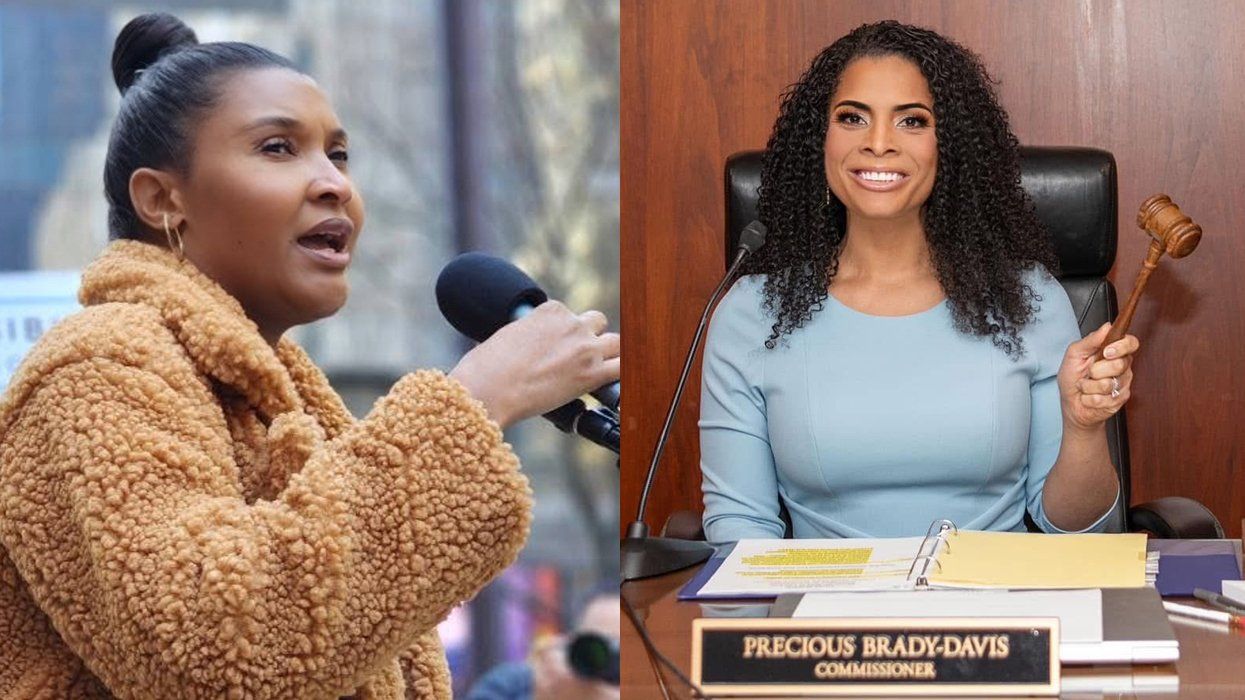 Channyn Parker Commissioner Precious Brady Davis