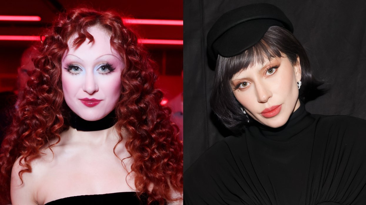 Chappell Roan at the Valentino Womenswear Fall/Winter 2025 show; Lady Gaga at the 2025 iHeartRadio Music Awards