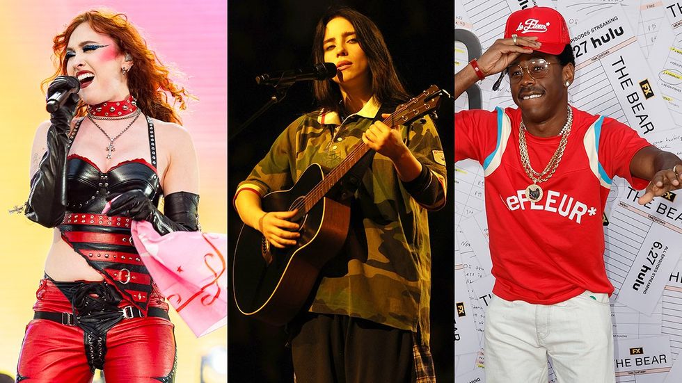 Chappell Roan; Billie Eilish; Tyler, the Creator