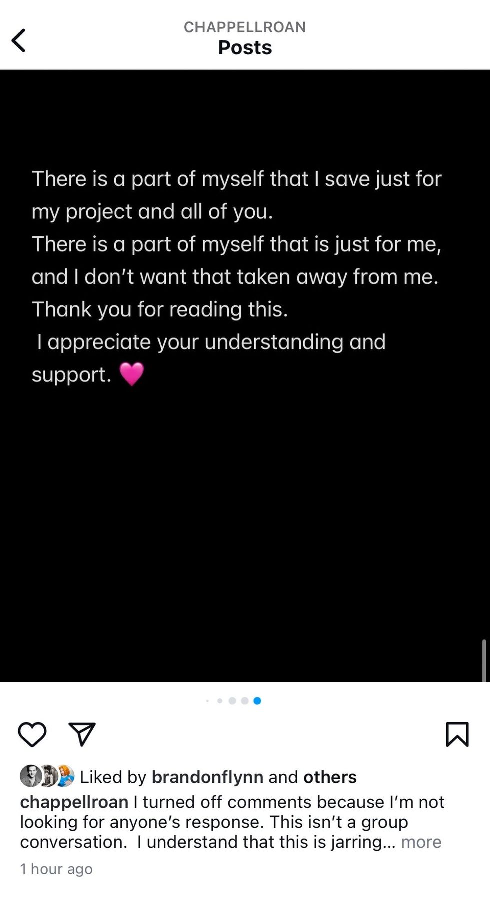 Chappell Roan via Instagram