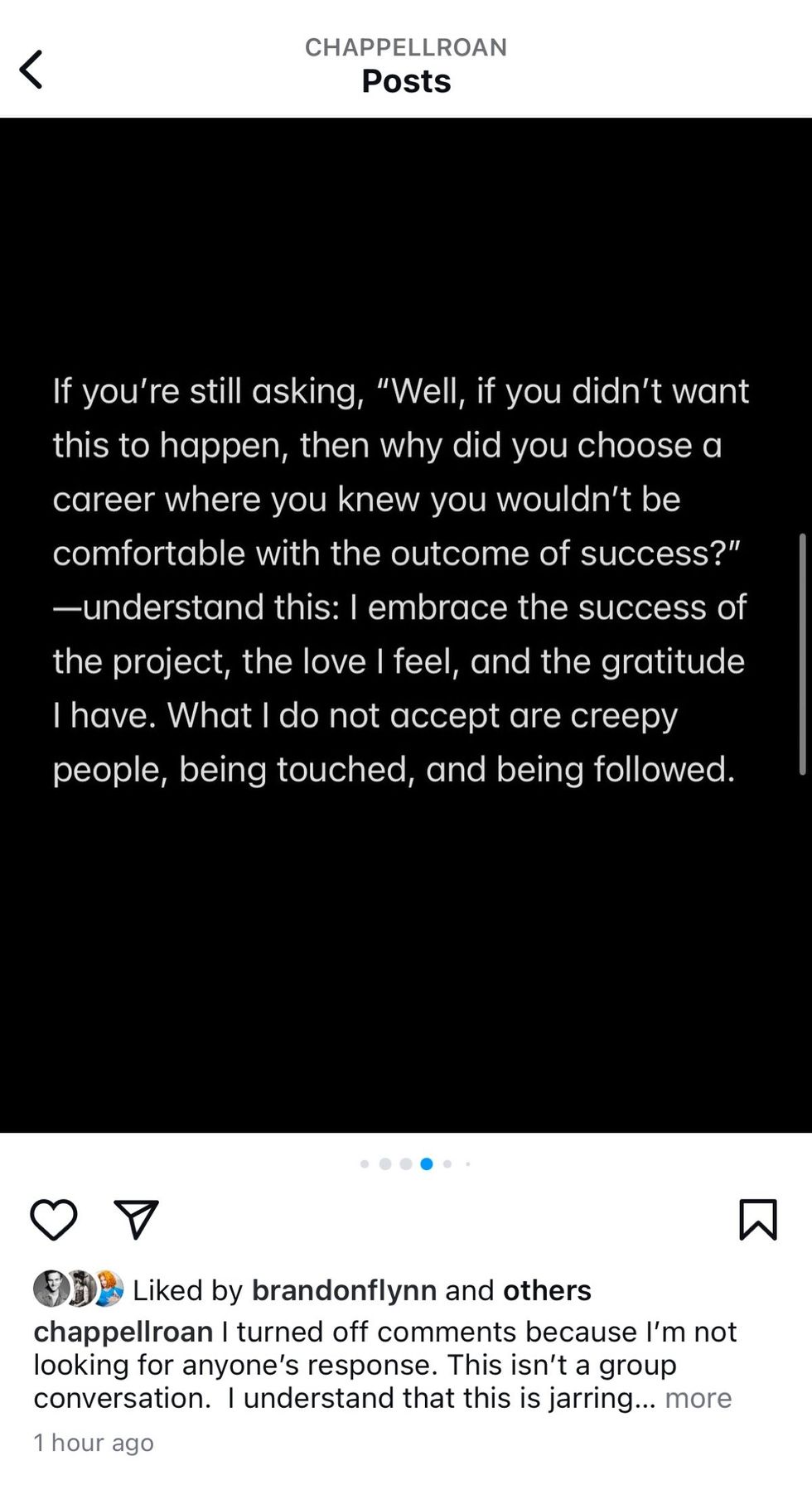 Chappell Roan via Instagram