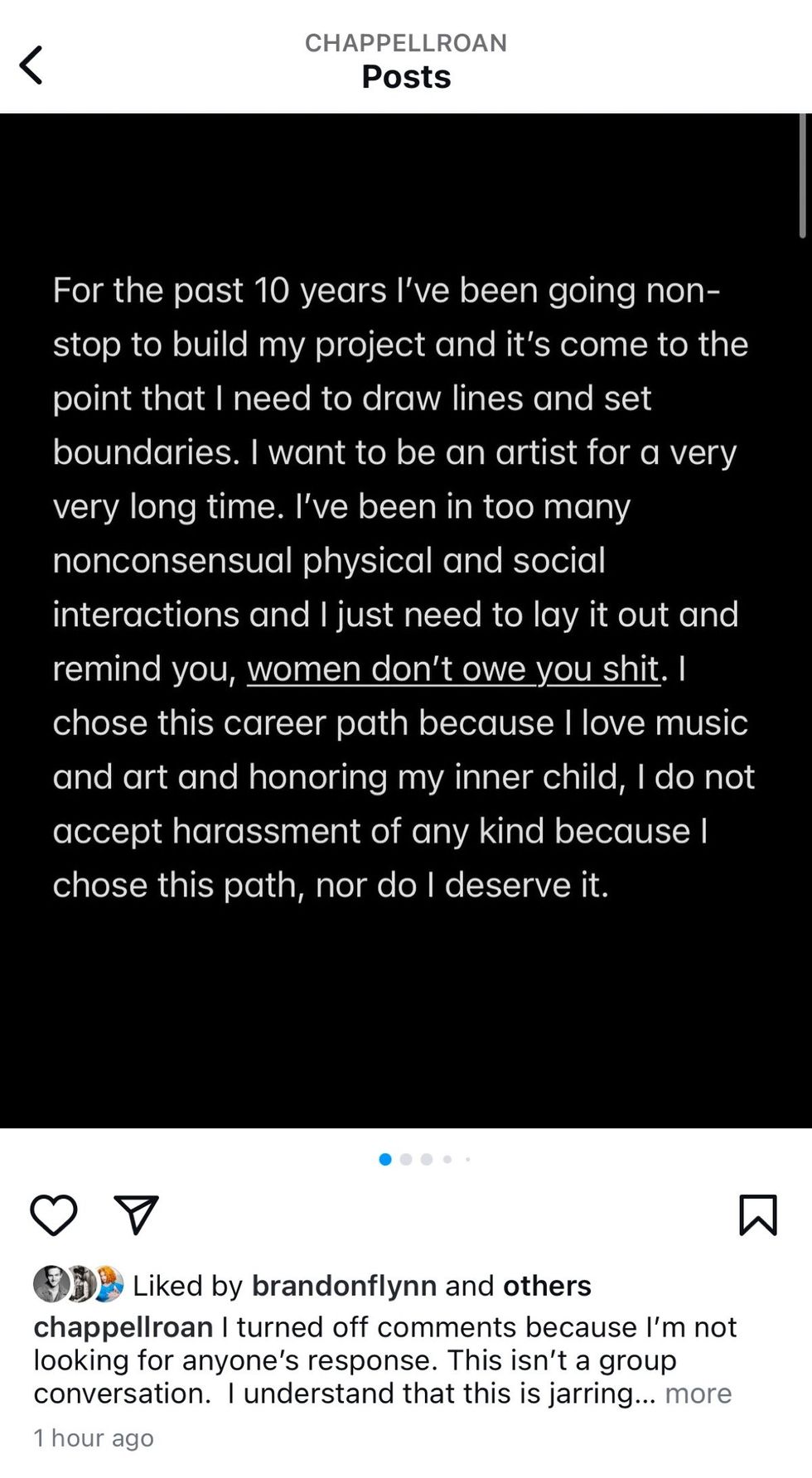 Chappell Roan via Instagram