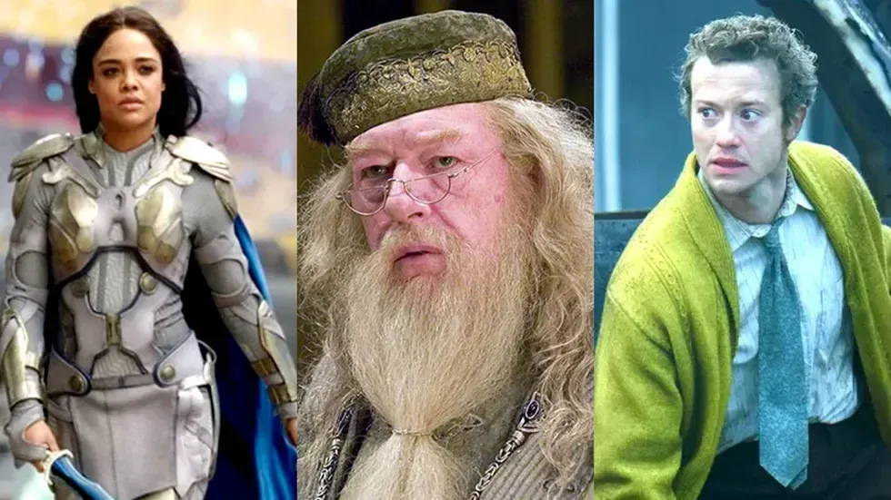 characters and their movies valkyrie thor ragnarok dumbledore harry potter 3 joseph quinn a quiet place day one