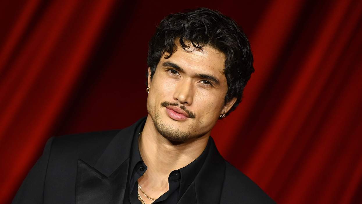 Charles Melton at the Fourth Annual Academy Museum Gala.