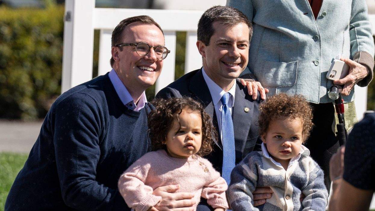 chasten buttigieg, pete buttigieg and their children
