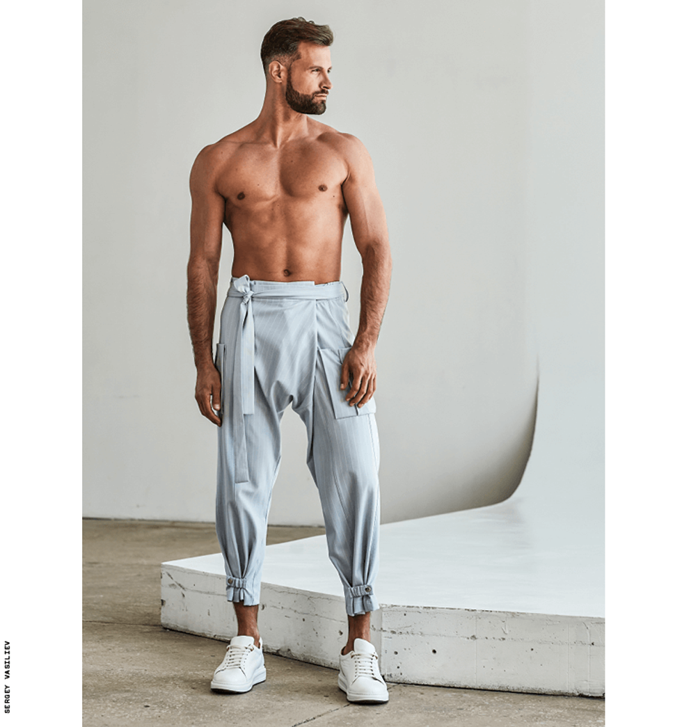 Check out the latest men's fashion line from designer Artem Gryshchenko and ORTTU