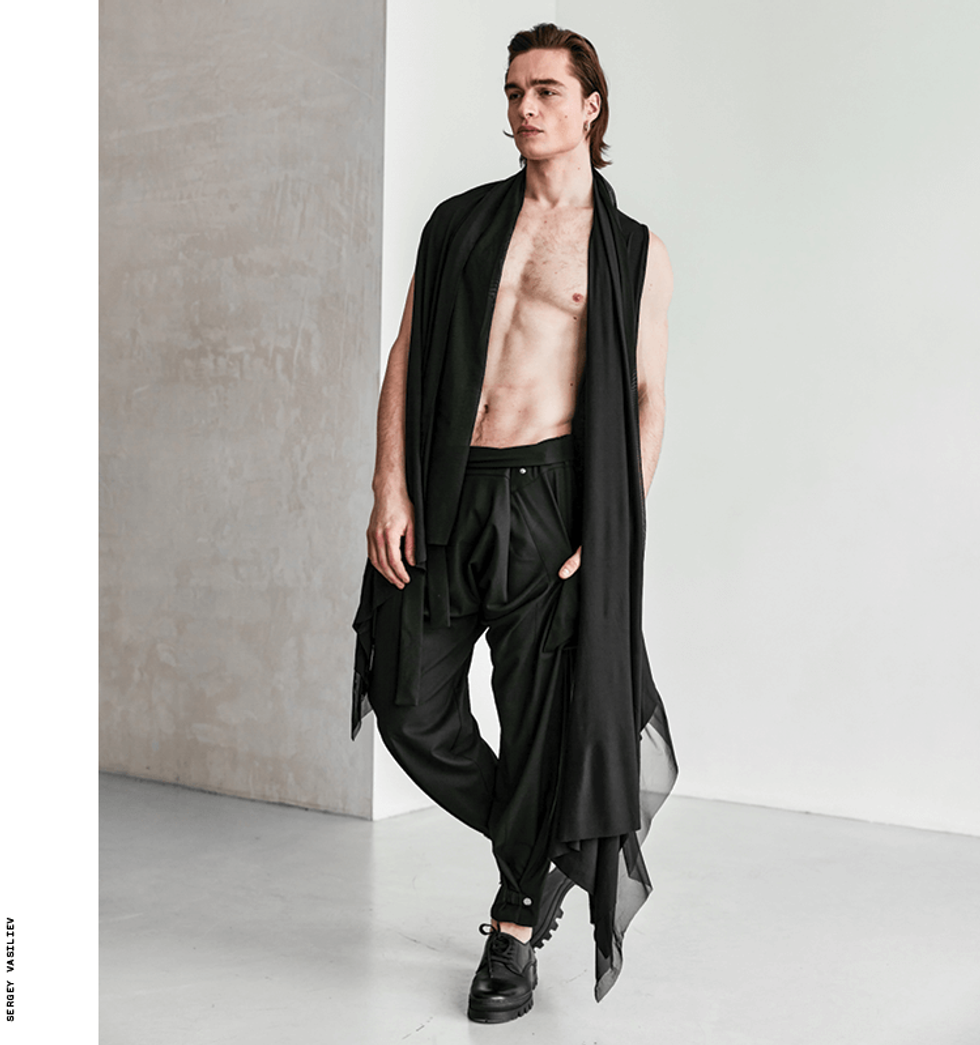 Check out the latest men's fashion line from designer Artem Gryshchenko and ORTTU