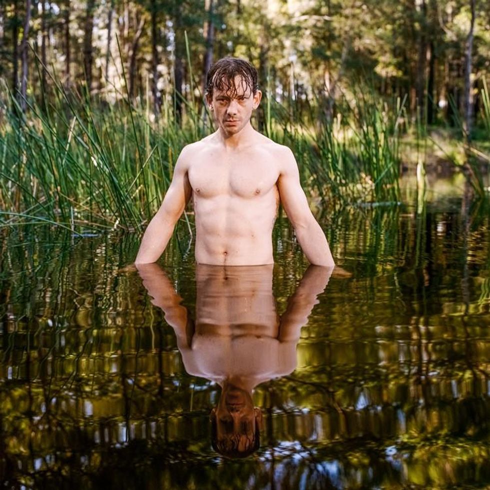 Check out these hot models in "Study of Self" by Paul McDonald