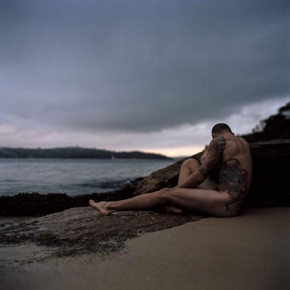 Check out these hot models in "Study of Self" by Paul McDonald