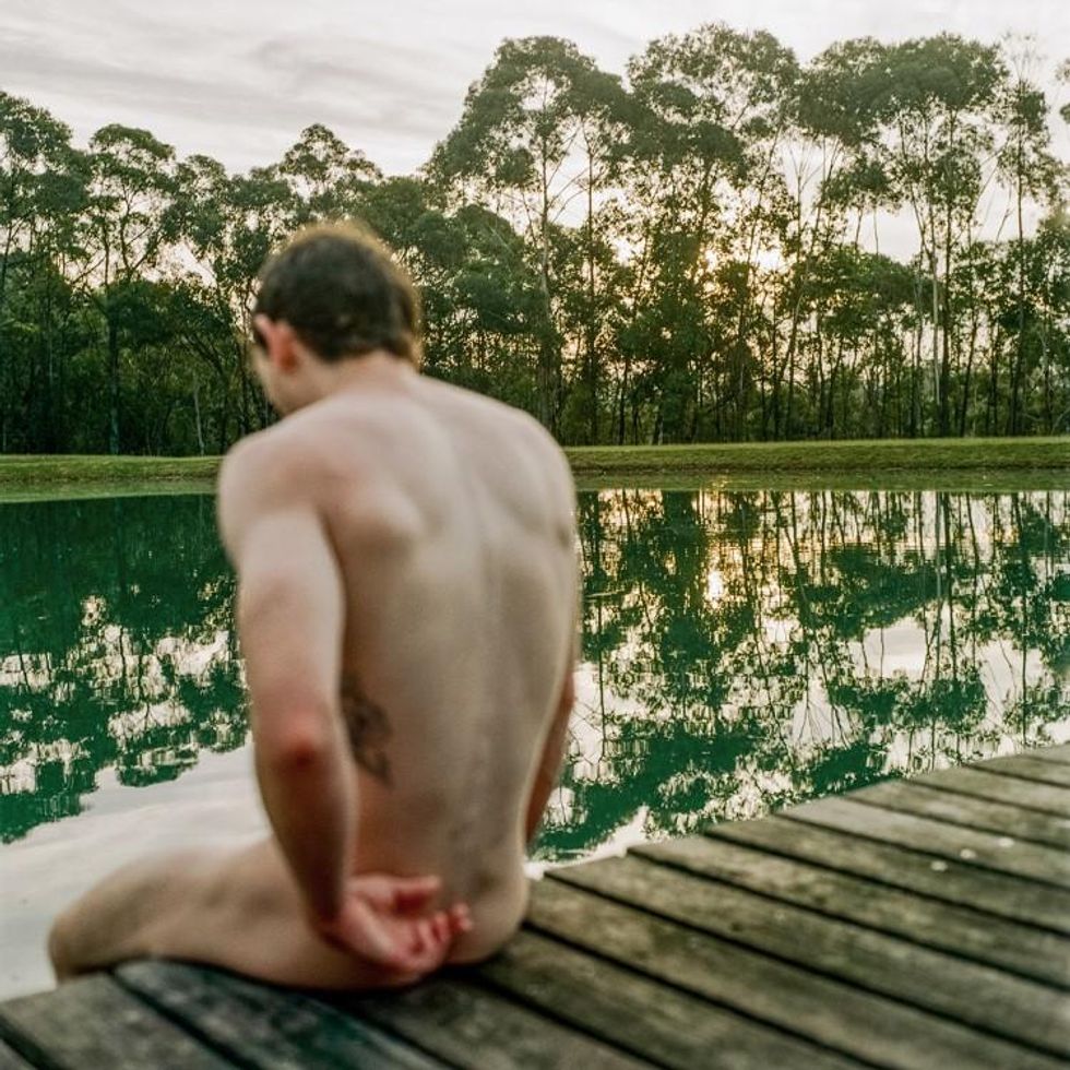 Check out these hot models in "Study of Self" by Paul McDonald