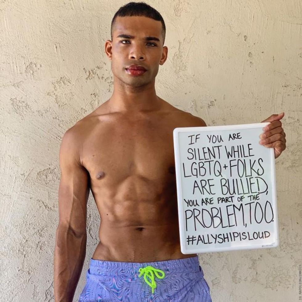 Check Out These Thirsty Pics of L.A. Rams Cheerleader Napoleon Jinnies