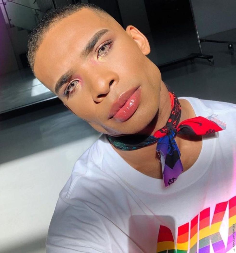 Check Out These Thirsty Pics of L.A. Rams Cheerleader Napoleon Jinnies