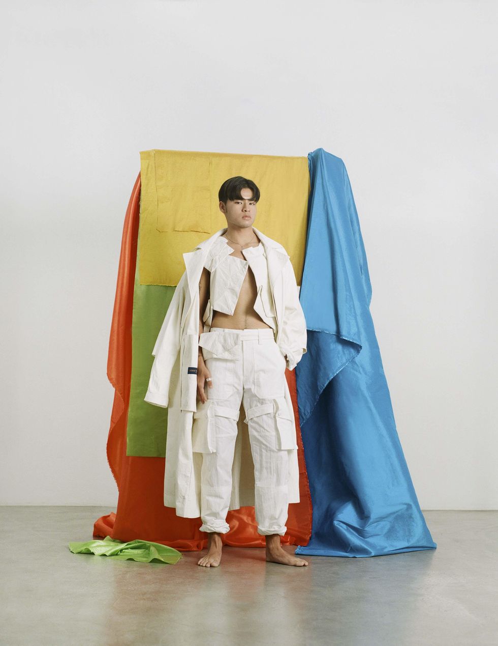 Chella Man in a cover story for Out Magazine February 2020