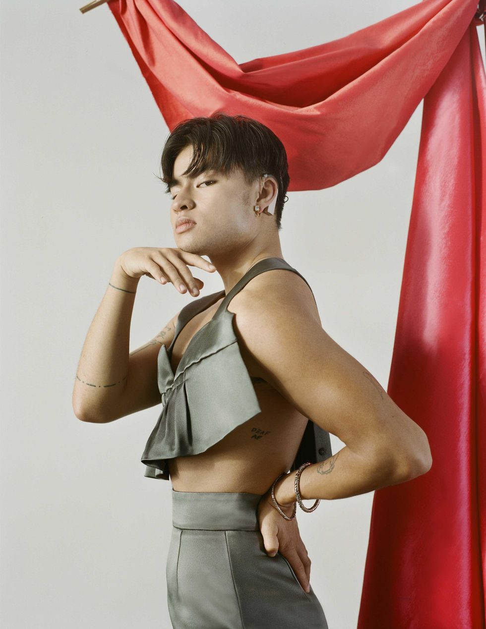 Chella Man on the cover of Out Magazine February 2020