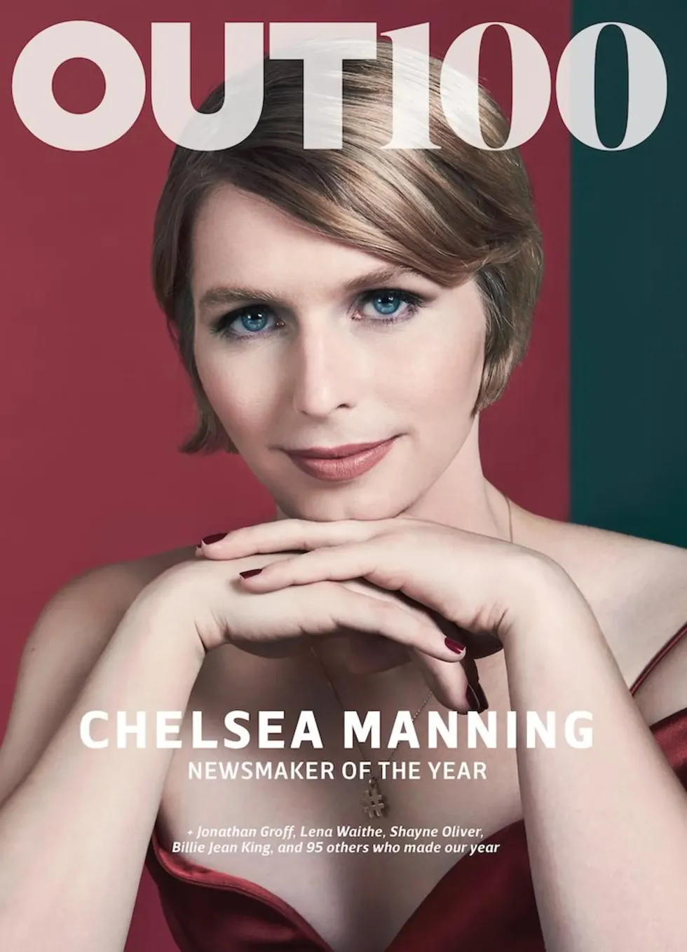 chelsea manning out100 cover