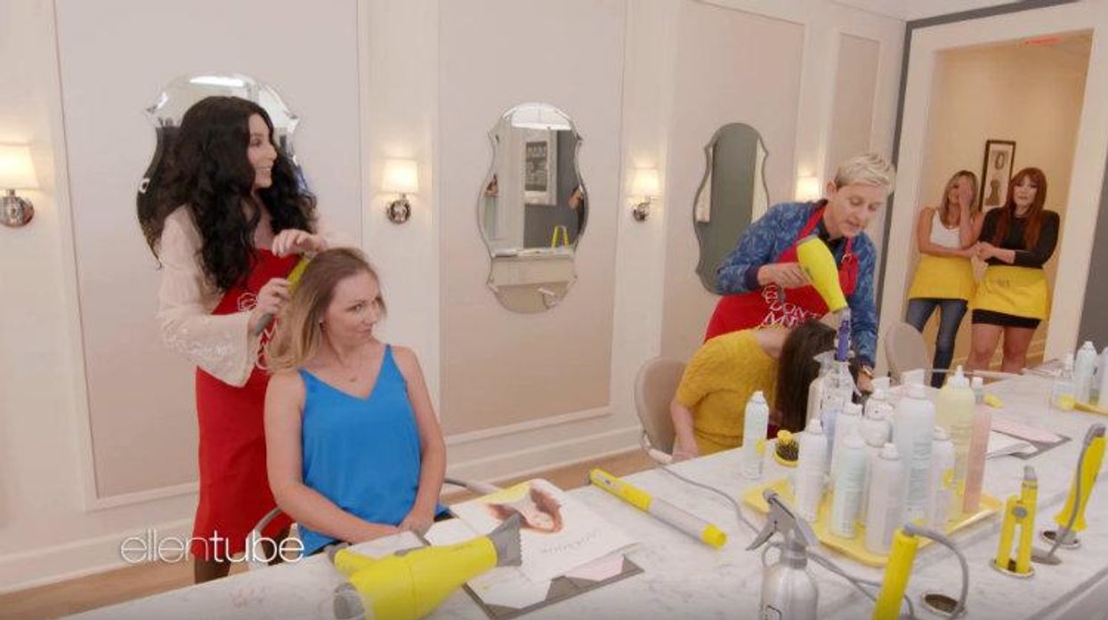 Cher, Ellen, Ellen Degeneres, The Ellen Show, Mamma Mia Here We Go Again