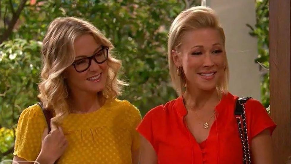 Cheryl and Susan, "Good Luck Charlie" (2014)