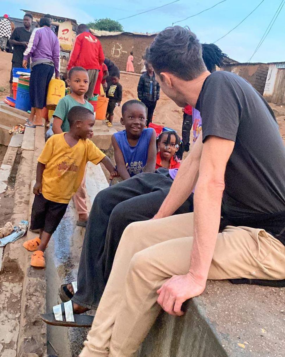 children at Dzaleka Refugee Camp in Malawi